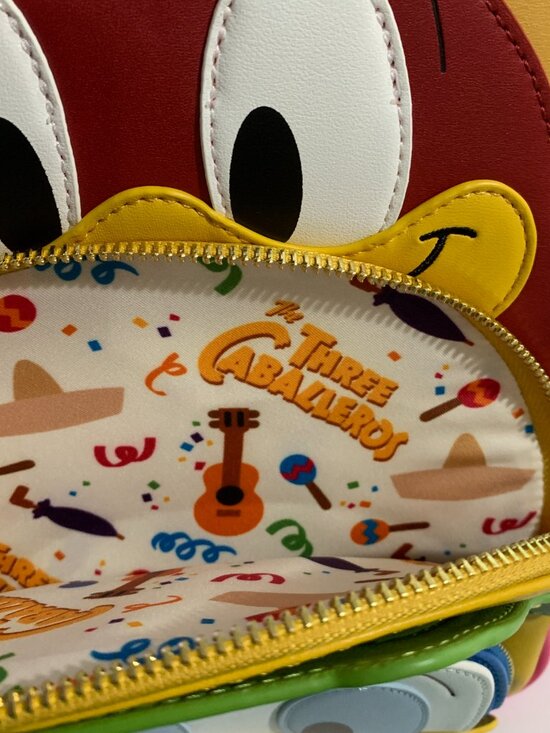 Loungefly Mini Backpack Disney The Three Caballeros Figural Donald Duck Bag main image 10